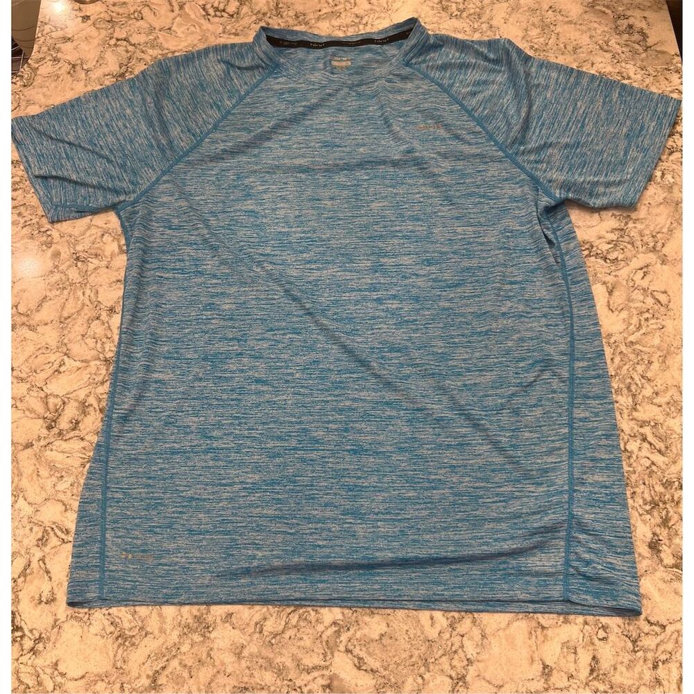Men's Blue Running T-Shirt XL Quick-Dry Breathable Activewear